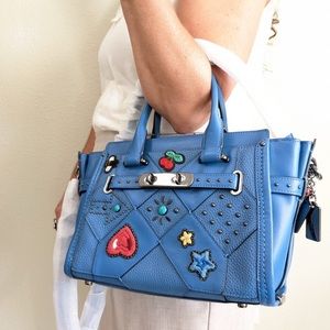 DROPPING SOON | NEW Coach EMBELLISHED CANYON QUILT COACH SWAGGER PEBBLED LEATHER